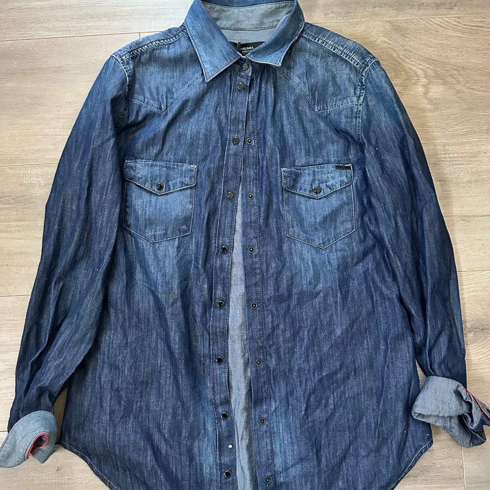 Diesel Blue Denim Shirt